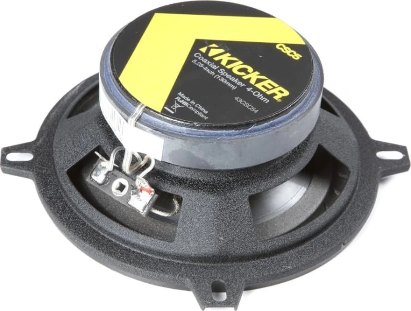 Kicker Csc54 Ζεύγος Ομοαξονικών Ηχείων (5.25"-13Cm) Ισχύος 75Wrms/4Ω