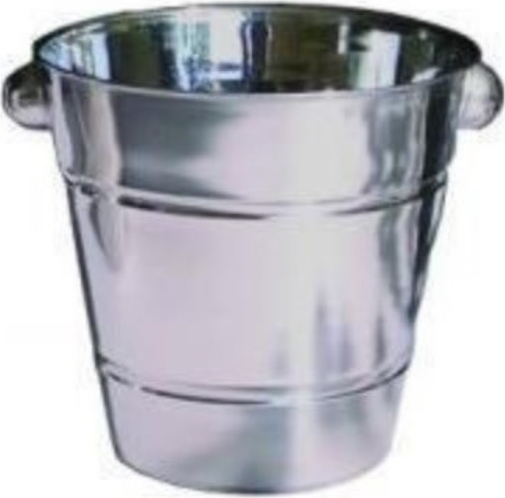 Κουβαδακι Παγου Inox Φ9,5Cm (07-291)