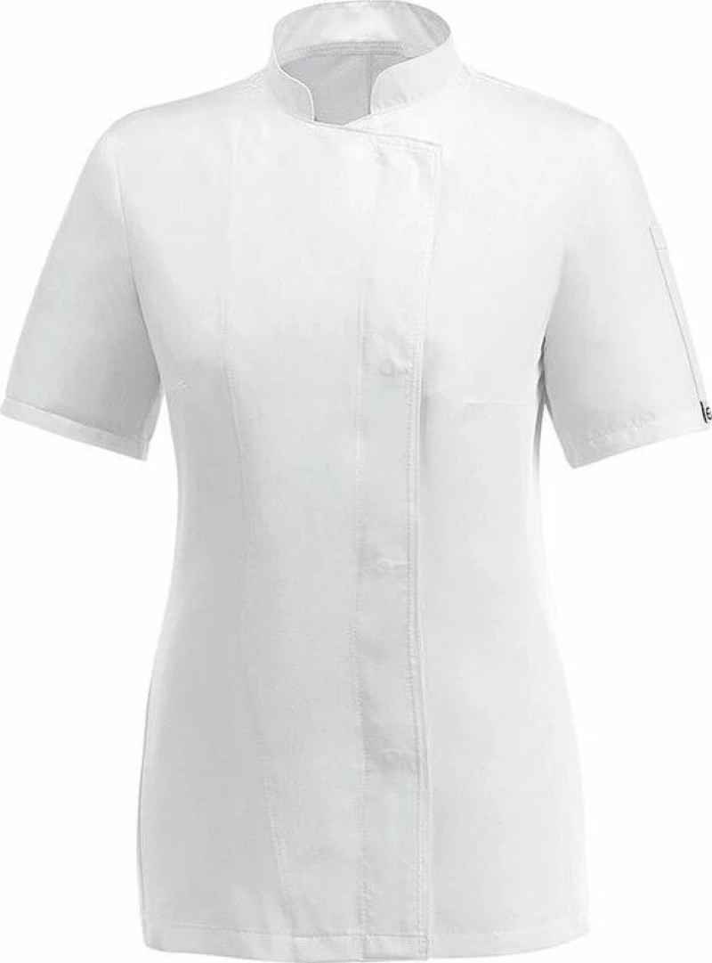 Egochef Σακάκι Σεφ με Κοντό Μανίκι White