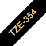 Brother TZE-354 Ταινία Ετικετογράφου (8m x 24mm) Μαύρο