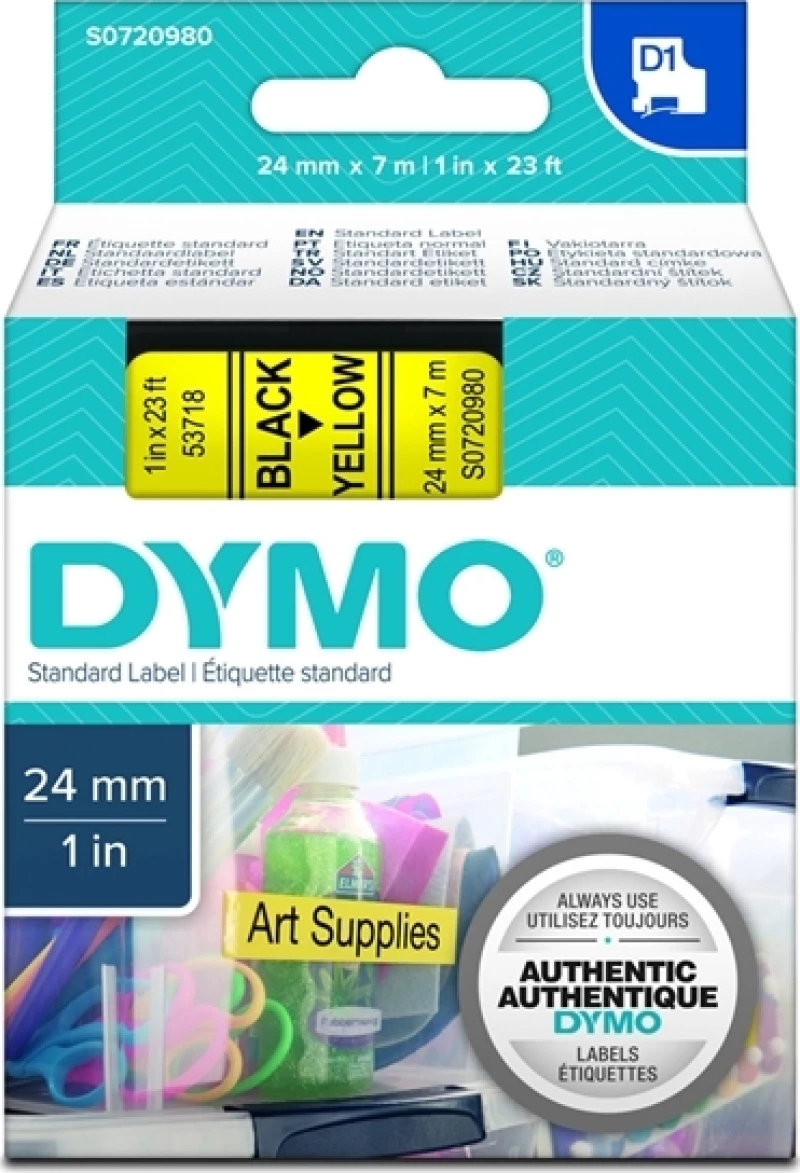 Dymo 53717 Ταινία Ετικετογράφου (7m x 24mm) S0720970 Κόκκινο