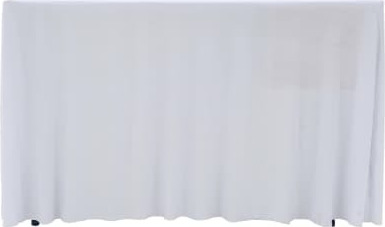 vidaXL Κάλυμμα Τραπεζιού Λευκό 120x74cm (2τμχ)