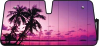 Lampa Ηλιοπροστασία Παρμπρίζ Premium Palm Beach Sunset 68x147cm