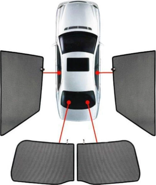 CarShades Opel Insignia 5D 2009+ 4τμχ