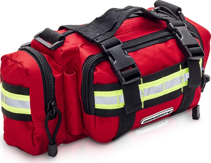 Elite Bags Ιατρική Τσάντα Μεταφοράς Α' Βοηθειών Emergency σε Κόκκινο Χρώμα
