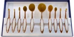 Yanni Extensions Make Up Brushes Set White