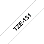 Brother TZE-131 Ταινία Ετικετογράφου (8m x 12mm) Διάφανο