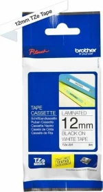 Brother TZE-231CIV Ταινία Ετικετογράφου (8m x 12mm) Λευκό