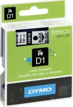Dymo 43610 Ταινία Ετικετογράφου (7m x 6mm) S0720770 Διάφανο