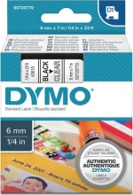 Dymo 43610 Ταινία Ετικετογράφου (7m x 6mm) S0720770 Διάφανο