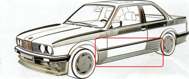 Kamei Μαρσπιε για Bmw 3
