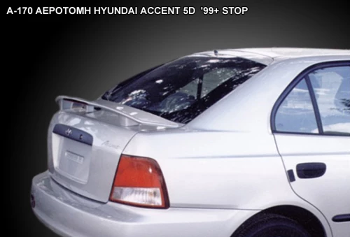 Motordrome Αεροτομή Οροφής Πολυουθεράνης για Hyundai Accent 1999-2006