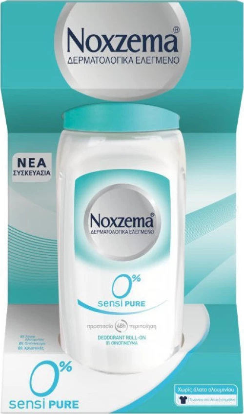 Noxzema 0% Sensi Pure Deodorant Roll-On 50ml