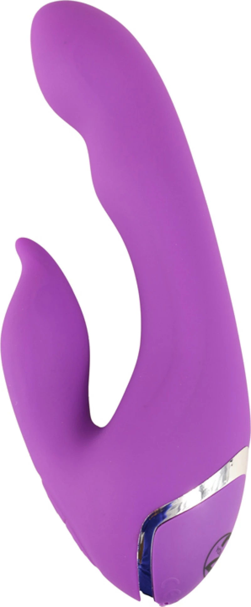 You2Toys Purple Vibe G-spot Vibrator with Clit-tickler 20cm