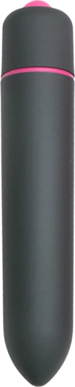 Easytoys Vibrating Bullet 9cm Black