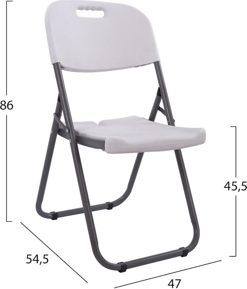 Καρεκλα Catering-Συνεδριου Πτυσσομενη New 47X54,5X86 Εκ.