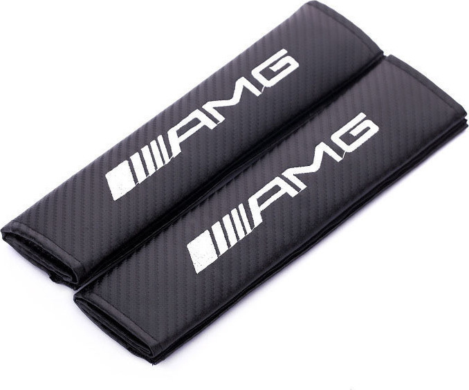 Μαξιλαράκια Ζώνης Carbon Amg (2 ΤΕΜ)