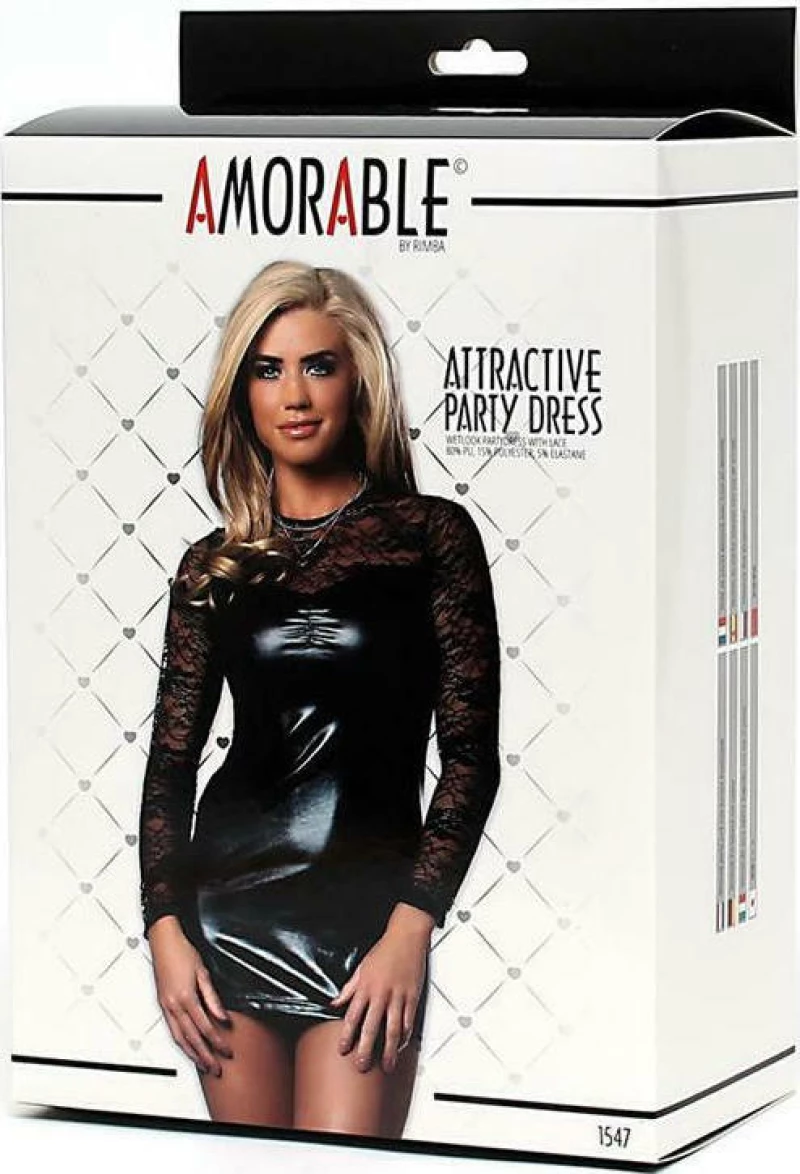 AMORABLE PARTY DRESS BLACK