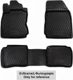 Novline Σετ Πατάκια 4τμχ από Λάστιχο Bmw Σειρά 7