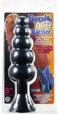 Nanma Bendable Butt Rattler Black 20cm