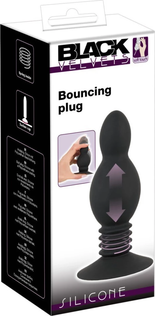 Black Level Bouncing Plug Black
