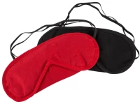 Black and Red Blindfold Set