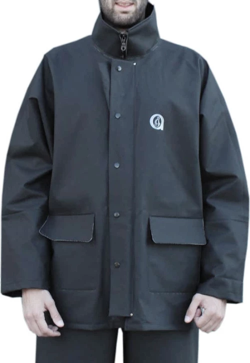 Αδιάβροχο Anorak Μπουφάν μαυρο