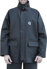 Αδιάβροχο Anorak Μπουφάν μαυρο