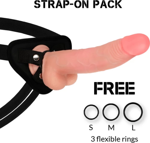 ROCKARMY HARNESS + DUAL DENSITY LEOPARD 23CM