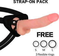 ROCKARMY HARNESS + DUAL DENSITY LEOPARD 23CM