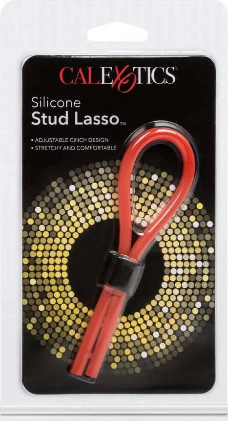 Calexotics Silicone Stud Lasso Red