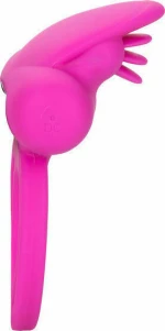 Calexotics Silicone Rechargeable Dual Clit Flicker Enhancer Pink