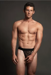 LUCA LACE JOCK - SHEER LACE JOCKSTRAP