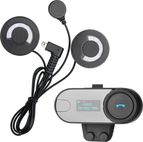 Σύστημα Ενδοεπικοινωνίας Bluetooth Με Οθόνη Lcd Freedconn - Tcom-Sc