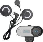 Σύστημα Ενδοεπικοινωνίας Bluetooth Με Οθόνη Lcd Freedconn - Tcom-Sc