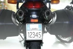 Lampa Πλαισιο Πινακιδας Μοτο Χρωμιο 9014.9-Lm