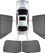CarShades Πλαϊνά Σκίαστρα Σετ Kia Sportage 10-15 5D 4τμχ