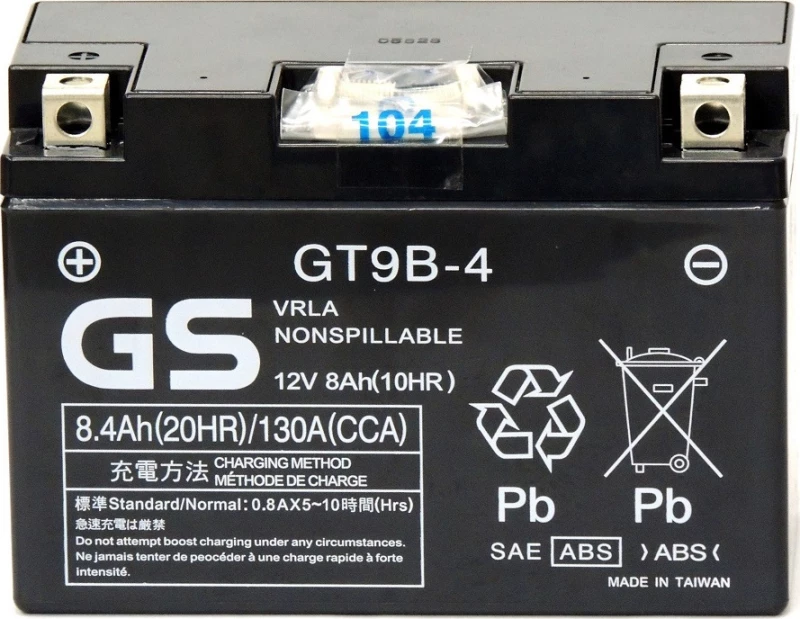GS 8Ah ( GT9B-4 / YT9B-4 )