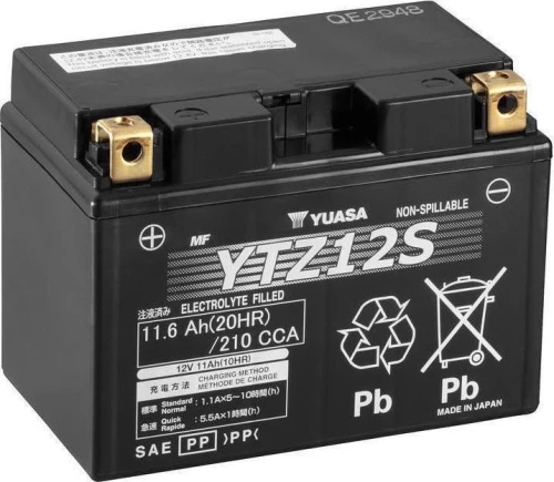 Μπαταρία Yuasa Ytz12S Japan 11,6Ah 210Cca Yuasa Ytz12S