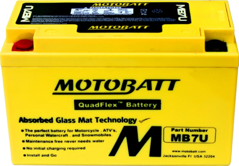 MotoBatt 6Ah ( MB7U )
