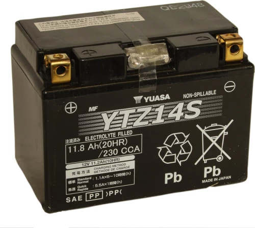 Μπαταρία Yuasa Ytz14S Japan 11,8Ah 230Cca Yuasa Ytz14S
