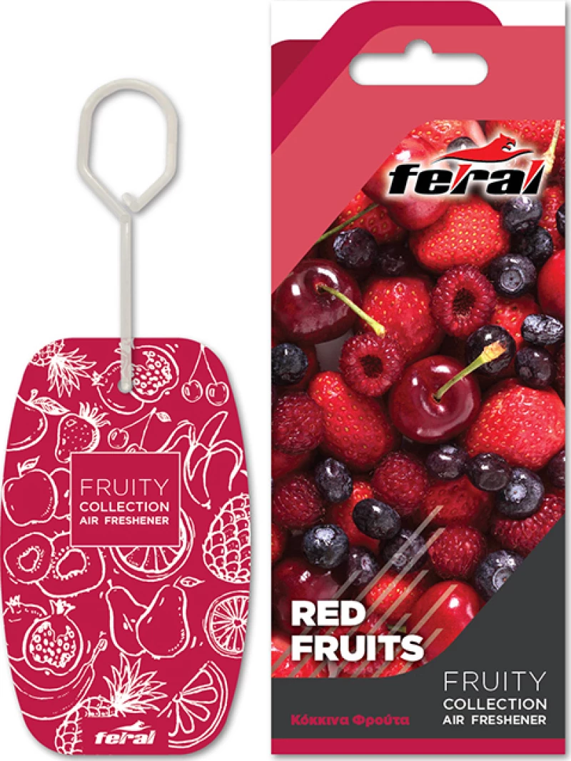 Feral Άρωμα Κρεμαστό Collection Omg Red Fruits