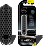 AMiO Αρωματικό Υγρό Αεραγωγού Αυτοκινήτου Fancy Shapes Hex Black
