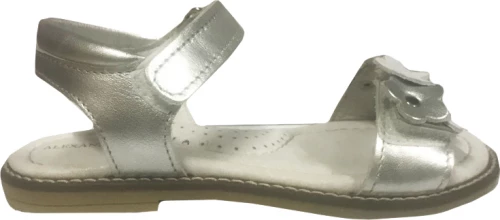 COOLSTEPS FLIP FLOP JUNIOR LEATHER 40239-SILVER