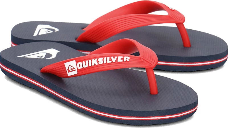 Quiksilver Molokai Παιδικές Σαγιονάρες Aqbl100277-Xbrb Blue/Red/Blue