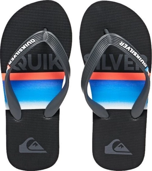Quiksilver Boy's 8-16 Molokai Slab Flip-Flops