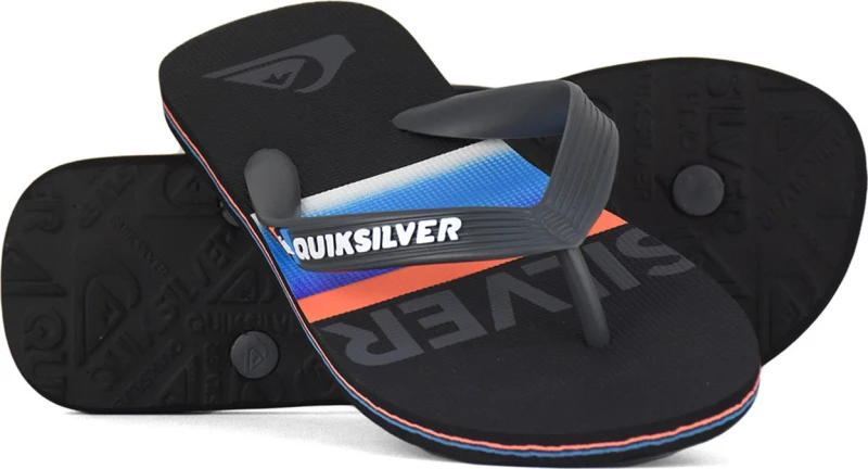 Quiksilver Boy's 8-16 Molokai Slab Flip-Flops