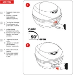 Givi Βαλίτσα E300NT2 Monolock Tech / Πλαστικό