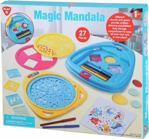 Playgo Σετ Ζωγραφικής Mandala