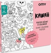 Omy Αφίσα Γίγας για Ζωγραφική Kawaii